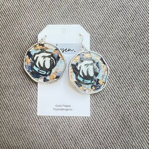 Citadel Bulldog Artistic Earrings